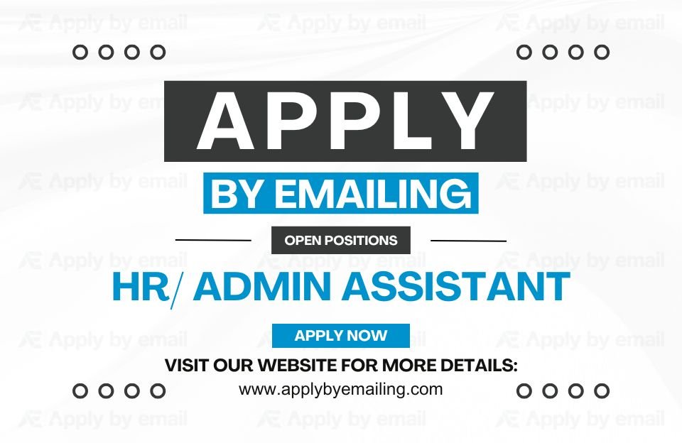 HR/ Admin assistant with a construction company : Urgent